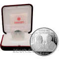 Vatikan 5 Euro Silber proof 2021 - 50. Jahrestag des Vereins St. Peter und Paul