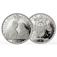Vatikan 10 Euro Silber proof 2023 - BENEDIKT XVI