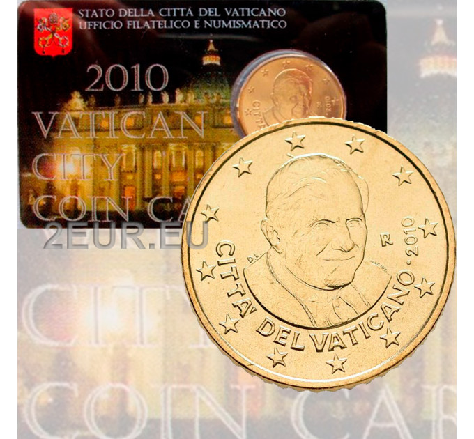 Vatikan 50 cent BU 2010 - №1