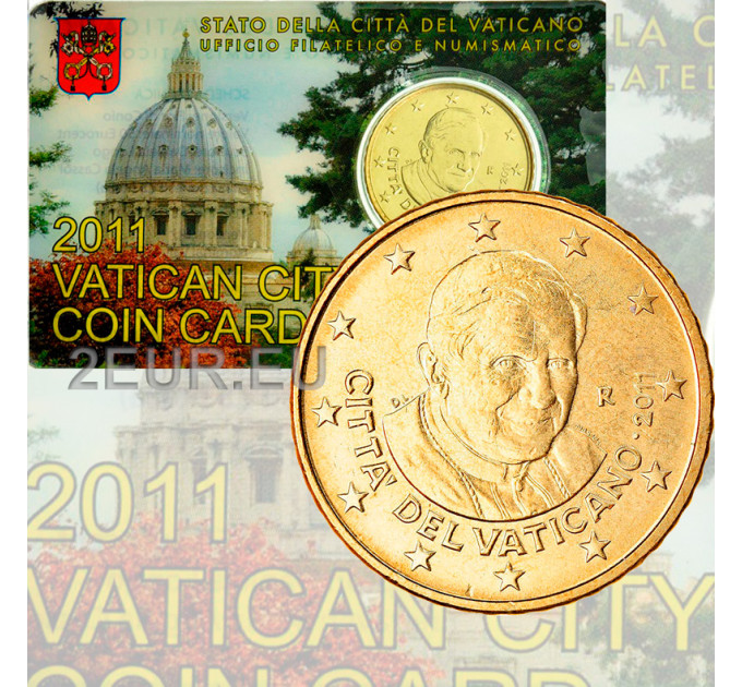 Vatikan 50 cent BU 2011 - №2