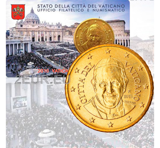 Vatikan 50 cent BU 2015 - №6