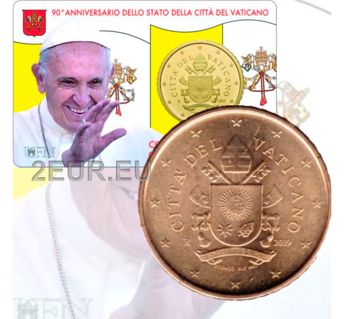 Vatikan 50 cent BU 2019 - №10