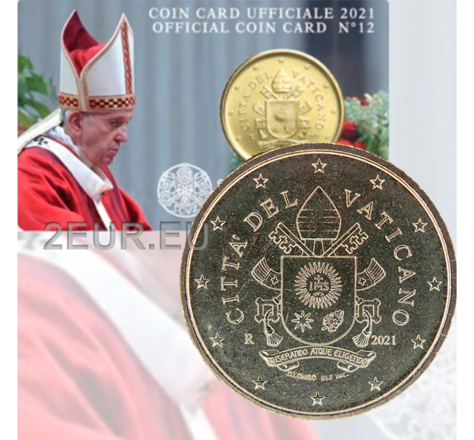 Vatikan 50 cent BU 2021 - №12