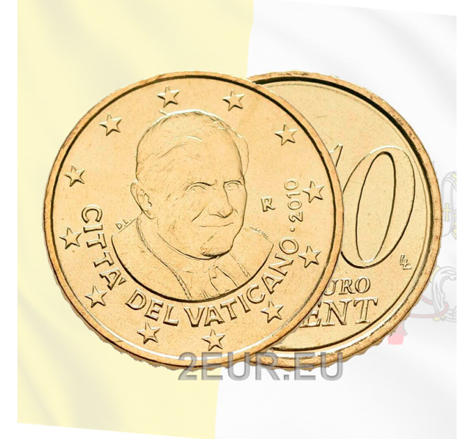 Vatikan 50 Cent UNC 2010