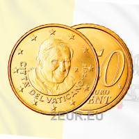Vatikan 50 Cent UNC 2012