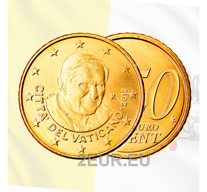 Vatikan 50 Cent UNC 2012