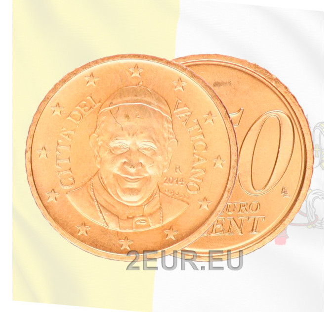 Vatikan 50 Cent UNC 2014