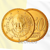Vatikan 50 Cent UNC 2015