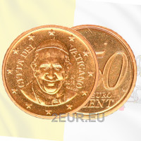 Vatikan 50 Cent UNC 2016