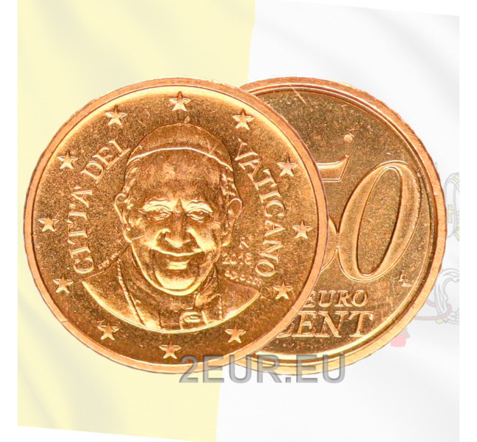 Vatikan 50 Cent UNC 2016