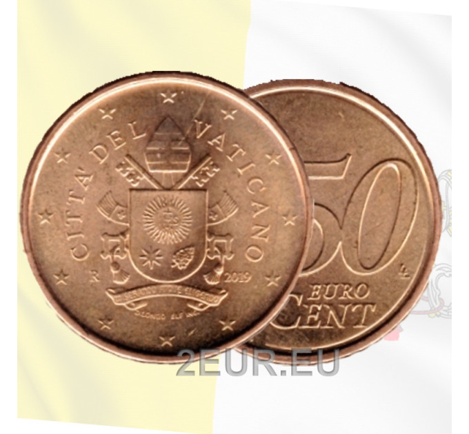 Vatikan 50 Cent UNC 2019