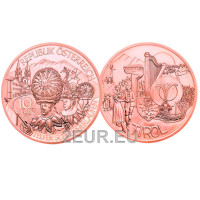 Österreich 10 Euro Münze 2014 - Tirol