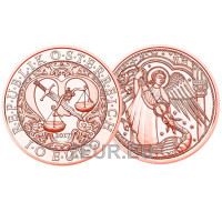  Österreich 10 Euro Münze 2017 - Michael - der Schutzengel