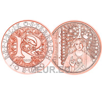  Österreich 10 Euro Münze 2018 - Rafael - Heilungsengel