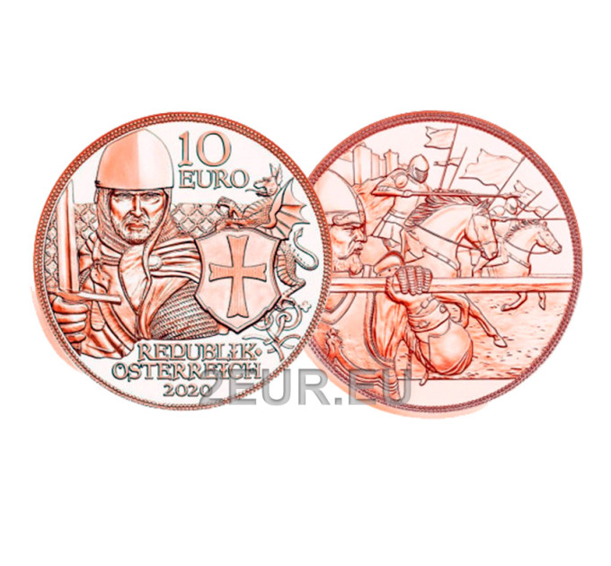 Österreich 10 Euro Münze 2020 - Mutig