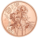 Österreich 10 Euro Münze 2024 - Pfingstrose
