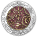 Österreich 25 Euro Silber-Niob-Münze 2024 - Edaphon