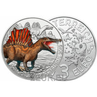 Österreich 3 Euro Münze 2019 - Spinosaurus