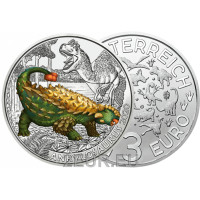 Österreich 3 Euro Münze 2020-3 - Ankilosaurier magniventris