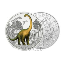 Österreich 3 Euro Münze 2021-4 - Argentinosaurus