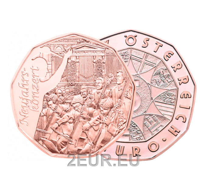 Österreich 5 Euro Münze 2016 - Neujahrskonzert