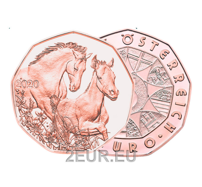 Österreich 5 Euro Münze 2020 - Freunde fürs Leben Ostern