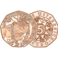 Österreich 5 Euro Münze 2022 - OSTERMÜNZE - KLEINES ICH BIN ICH