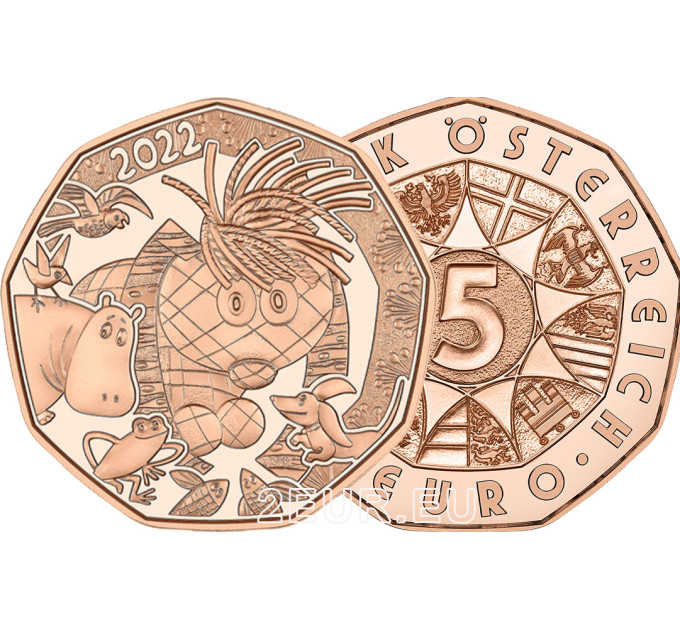 Österreich 5 Euro Münze 2022 - OSTERMÜNZE - KLEINES ICH BIN ICH