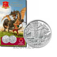 Österreich 10 Euro Silbermünze 2011 - Der Lindwurm in Klagenfurt