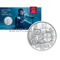  Österreich 10 Euro Silbermünze 2020 - TAPFERKEIT