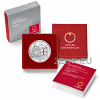 Österreich 10 Euro Silbermünze  PP 2020 - TAPFERKEIT