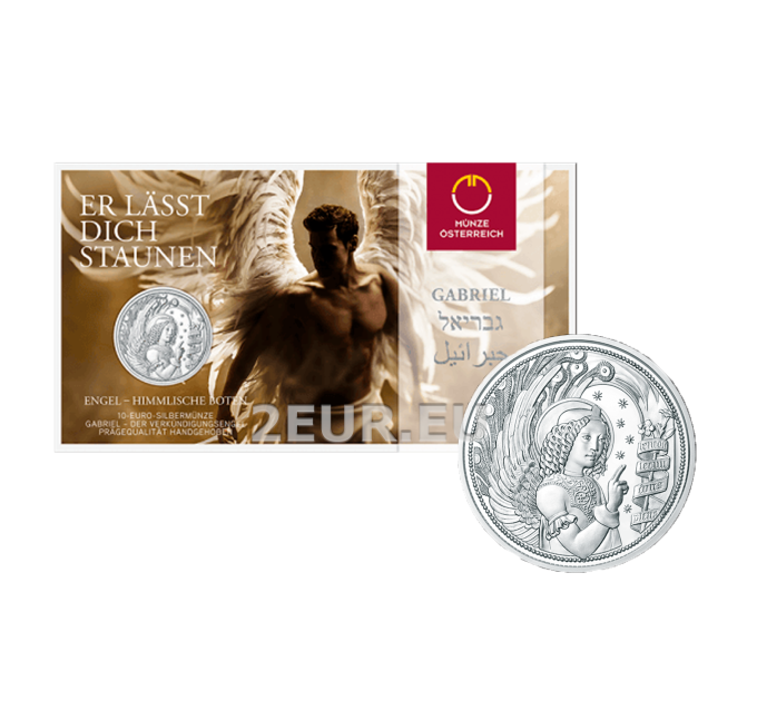  Österreich 10 Euro Silbermünze 2017 - Gabriel – der offenbarende Engel