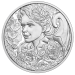 Austria 10 euro Silbermünze 2024 - Pfingstrose