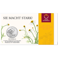 Austria 10 euro Silbermünze 2023 - DIE KAMILLE