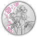 Austria 10 euro Silbermünze PP 2024 - PFINGSTROSE