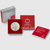 Austria 10 euro Silbermünze PP 2022 - DER LÖWENZAHN