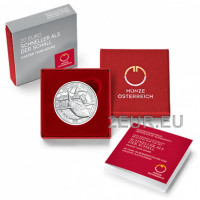 Österreich 20 Euro Silbermünze 2020 - Schneller als Schall