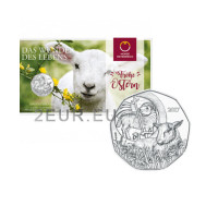 Österreich 5 Euro Silbermünze 2017 - Osterlamm