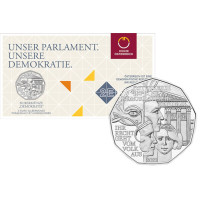 Österreich 5 Euro Silbermünze 2022 - Demokratie