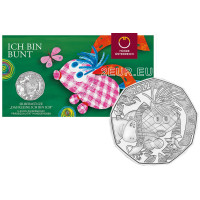 Österreich 5 Euro Silbermünze 2022 - Kleiner Ich-bin-ich - Ostermünze