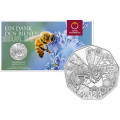 Österreich 5 Euro Silbermünze 2023 - Der Wackeltanz - Bienen