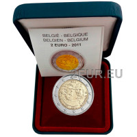 Belgien 2 euro proof 2011 - Internationaler Frauentag 