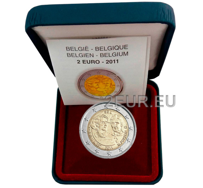 Belgien 2 euro proof 2011 - Internationaler Frauentag 