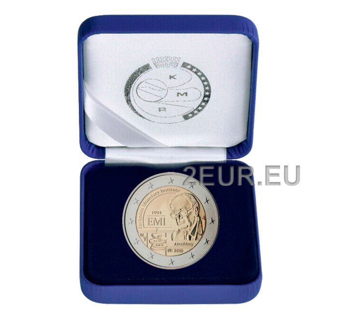 Belgien 2 euro proof 2019 - 25 Jahre EWI 