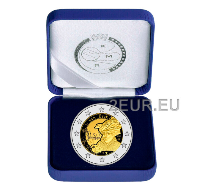 Belgien 2 euro proof 2020 - Jan van Eyck 