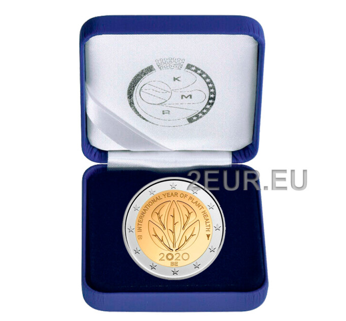 Belgien 2 euro proof 2020 - Internationales Jahr der Pflanzengesundheit 