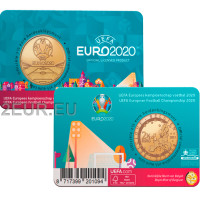 Belgien 2,5 euro BU 2021 - UEFA 2020 - NL