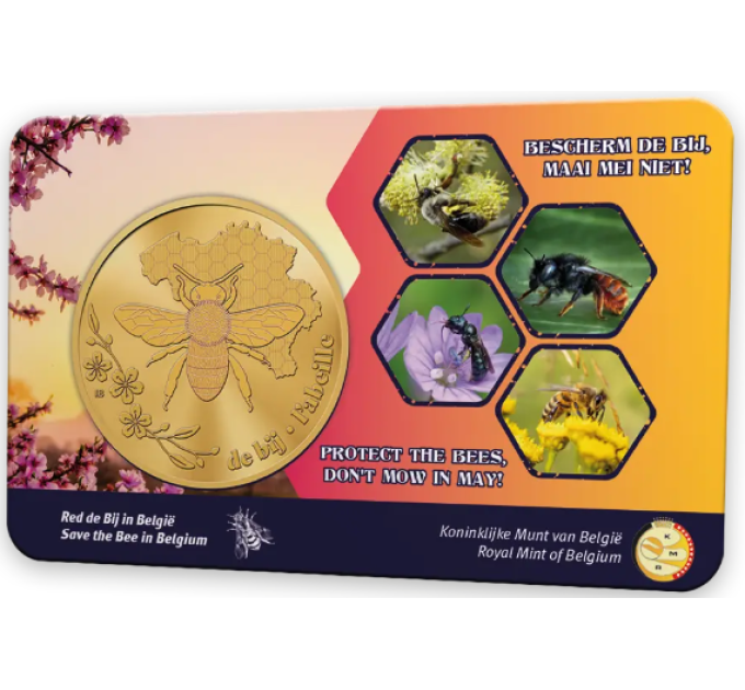 Belgien 2,5 euro BU 2024 - Biene in Belgien - NL