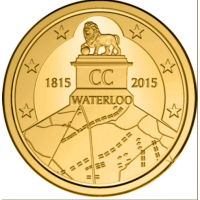  Belgien 2,5 euro UNC 2015 - 200 Jahre Schlacht bei Waterloo