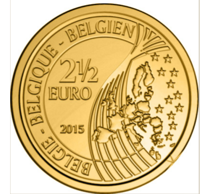  Belgien 2,5 euro UNC 2015 - 200 Jahre Schlacht bei Waterloo